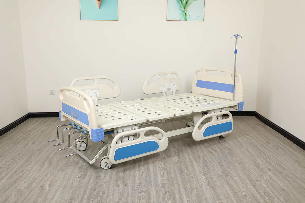 手動(dòng)ICU護(hù)理床中控剎車(chē)4功能